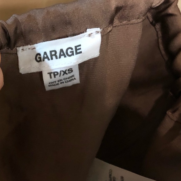 NWOT Brown Crop Top - Picture 5 of 5